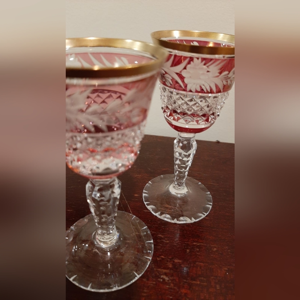 Chrystal Ebeling & Ruess MARCHIONESS Claret Wine Pair